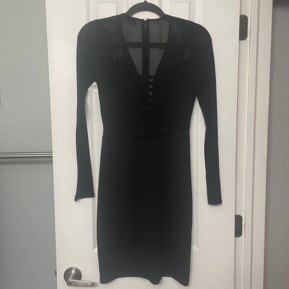 Sexy contour express dress midi for women black size M - Picture 3 of 5